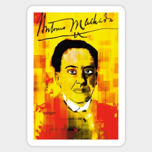 Antonio Machado Sticker